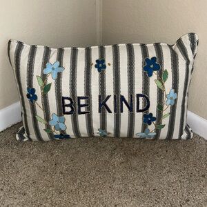 Secret Celebrity BE KIND Accent Pillow